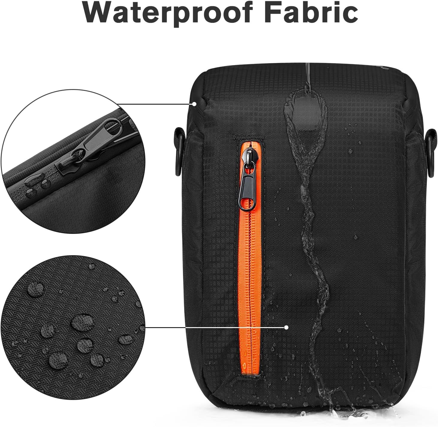 image:imageSZONE Canvas Duffle Bag for Traveling with Camera Insert Bag