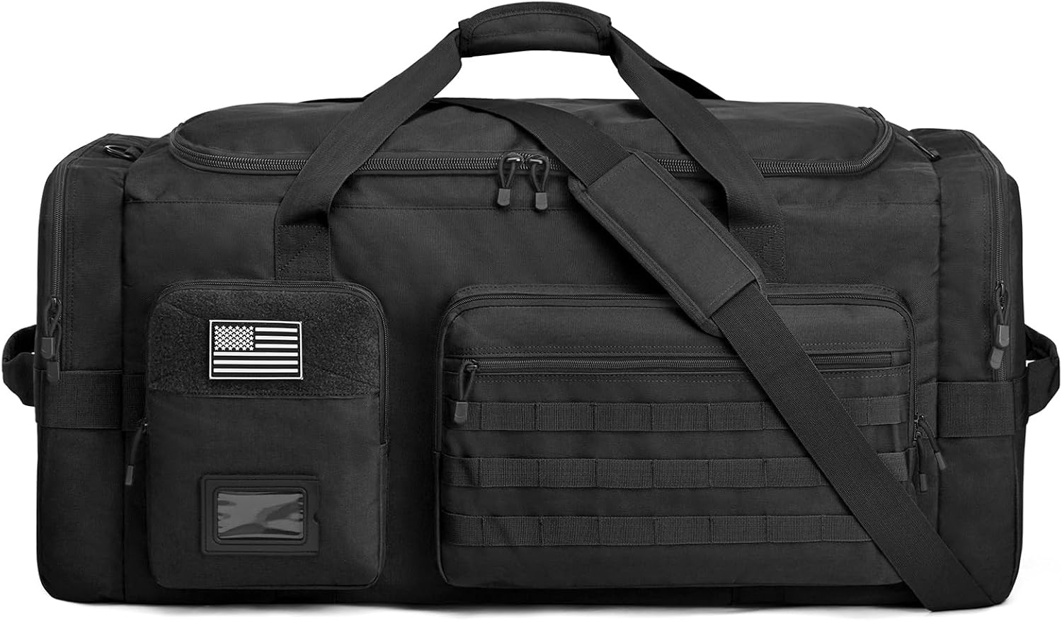 image:imageSZONE 130L Extra Large 3 in 1 Duffle Bag for Travel Gym Sport BackpackBlack